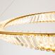 Stella LED 39.5 inch Brushed Brass Pendant Ceiling Light