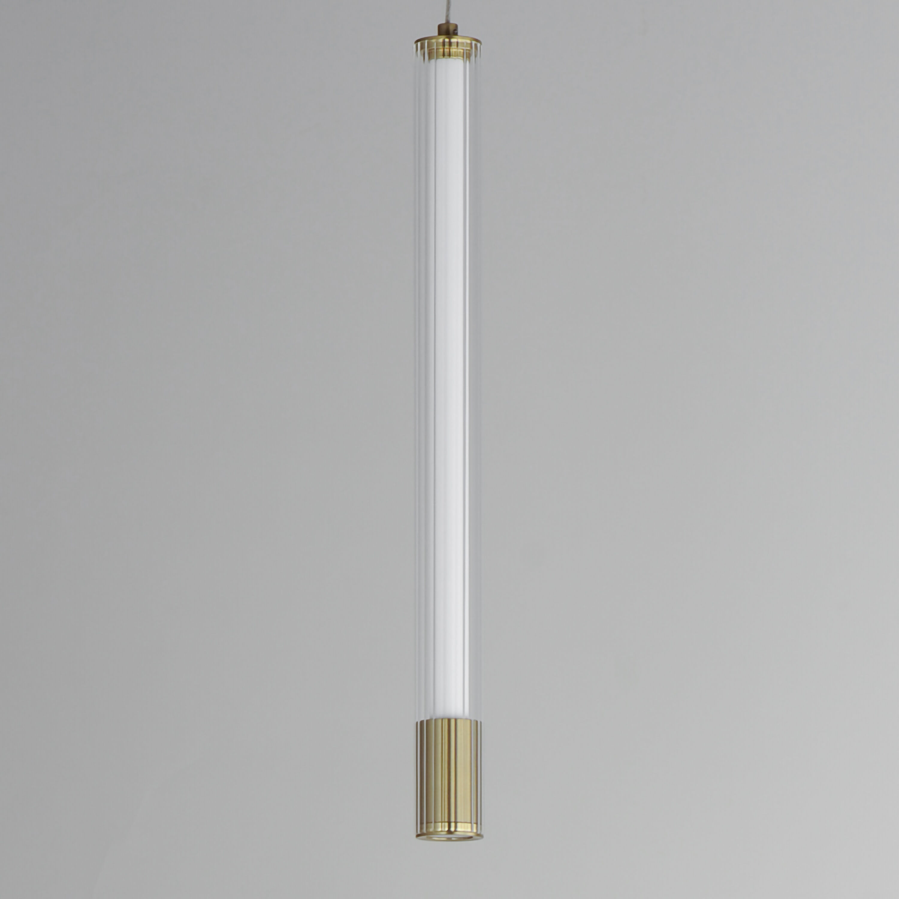 Cortex LED 1.5 inch Natural Aged Brass Single Pendant Ceiling Light