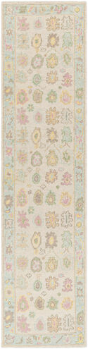 Kars 120 X 30 inch Pale Blue Rug, Runner