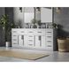 Alden 84 X 35 inch Grey Bathroom Vanity Cabinet