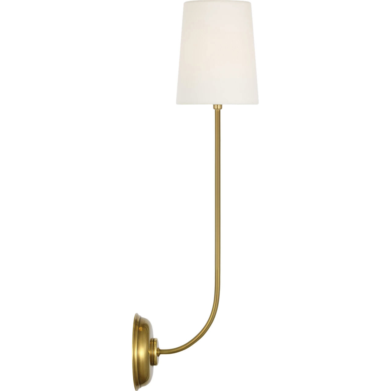 Thomas O'Brien Vendome LED 5.5 inch Hand-Rubbed Antique Brass Single Cordless Sconce Wall Light
