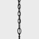 Chapman & Myers Amalfi LED 40.5 inch Waxed Black Chandelier Ceiling Light