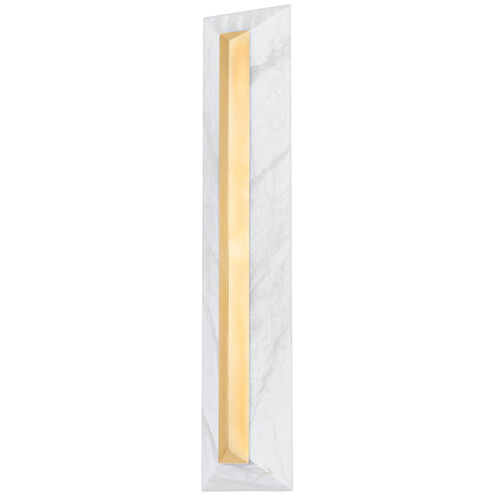 Perth LED 5.25 inch Vintage Brass ADA Wall Sconce Wall Light