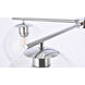 Opus 4 Light 31 inch Chrome Pendant Ceiling Light