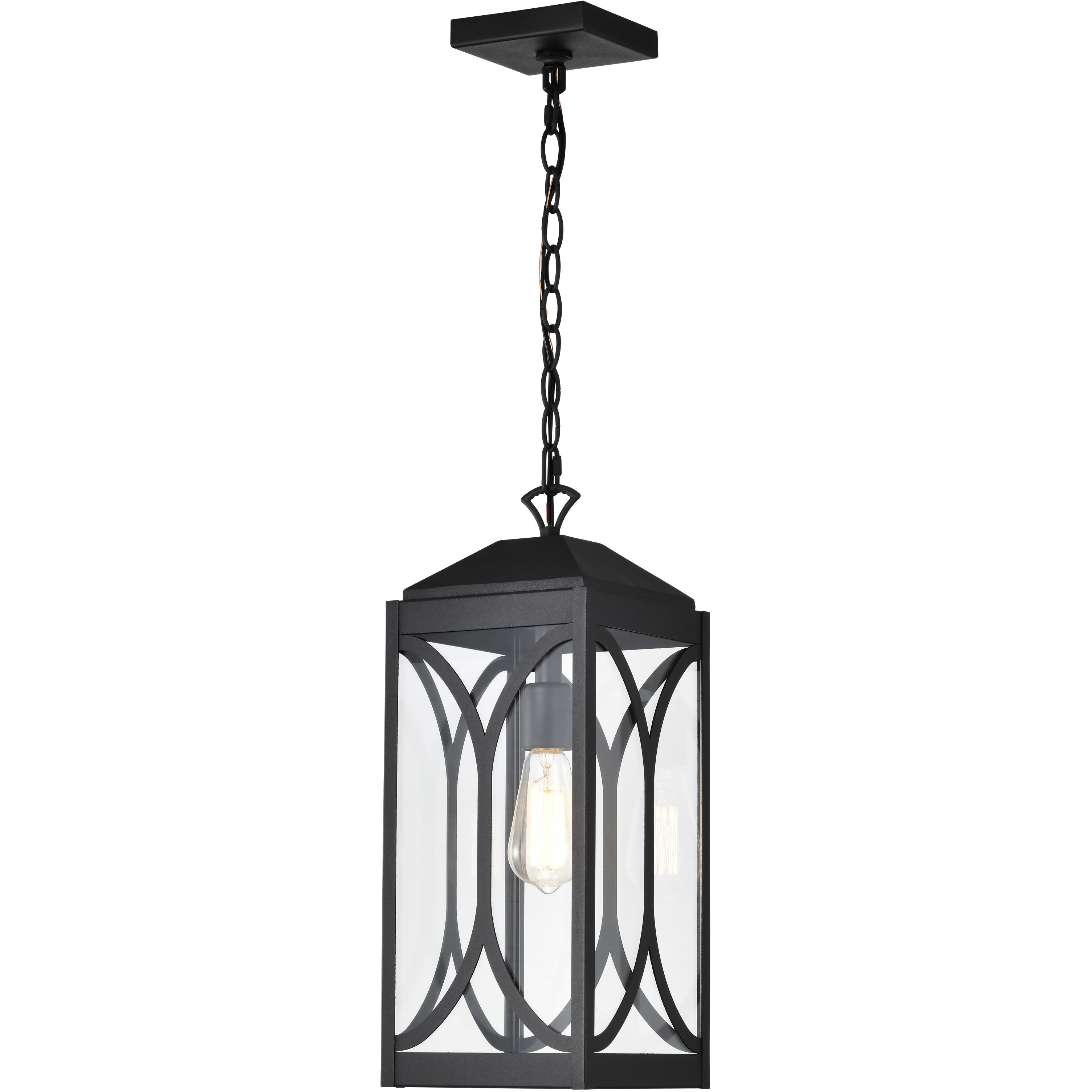 Oaklyn 1 Light 7.5 inch Matte Black Outdoor Hanging Light