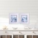 Waterside Collection Blue Framed Art