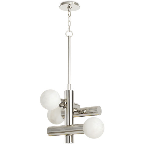 Dion LED 15.5 inch Polished Nickel Pendant Ceiling Light