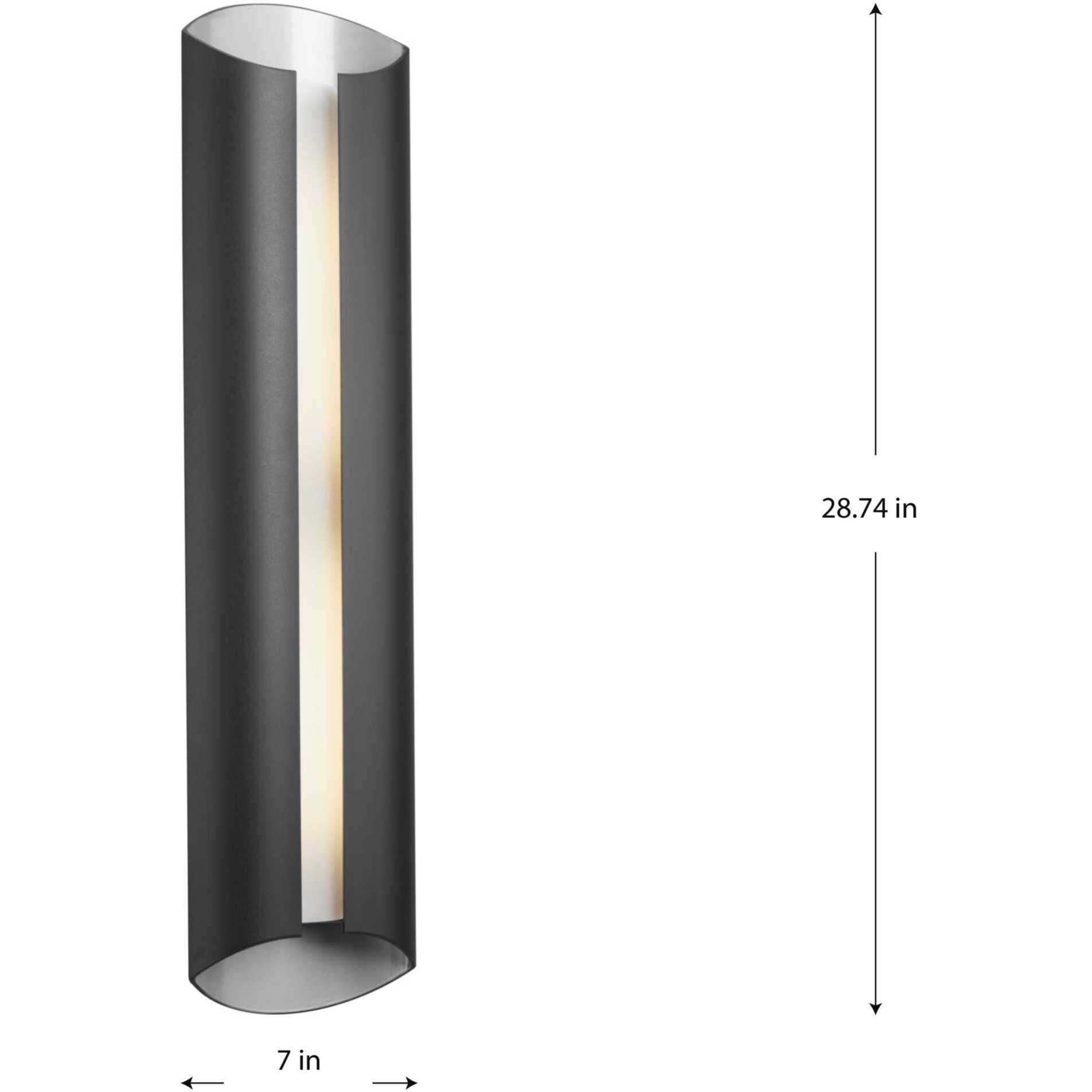 Z-2030 LED LED 28.74 inch Black Outdoor Wall Light, Progress LED