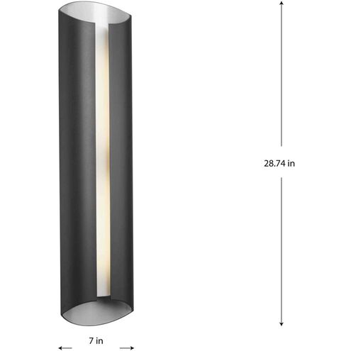 Z-2030 LED LED 28.74 inch Black Outdoor Wall Light, Progress LED