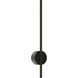 Midnight 1 Light 4.75 inch Black ADA Wall Sconce Wall Light