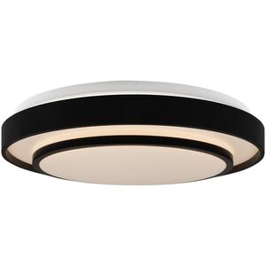Aziza LED 15 inch Black Flush Mount Ceiling Light