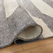Kali 130 X 94 inch Grey/White Rug in 8 x 11