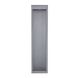 Avenue Outdoor LED 24 inch Silver Outdoor Wall Mount