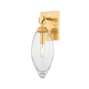 Nantucket 1 Light 4.5 inch Aged Brass Wall Sconce Wall Light