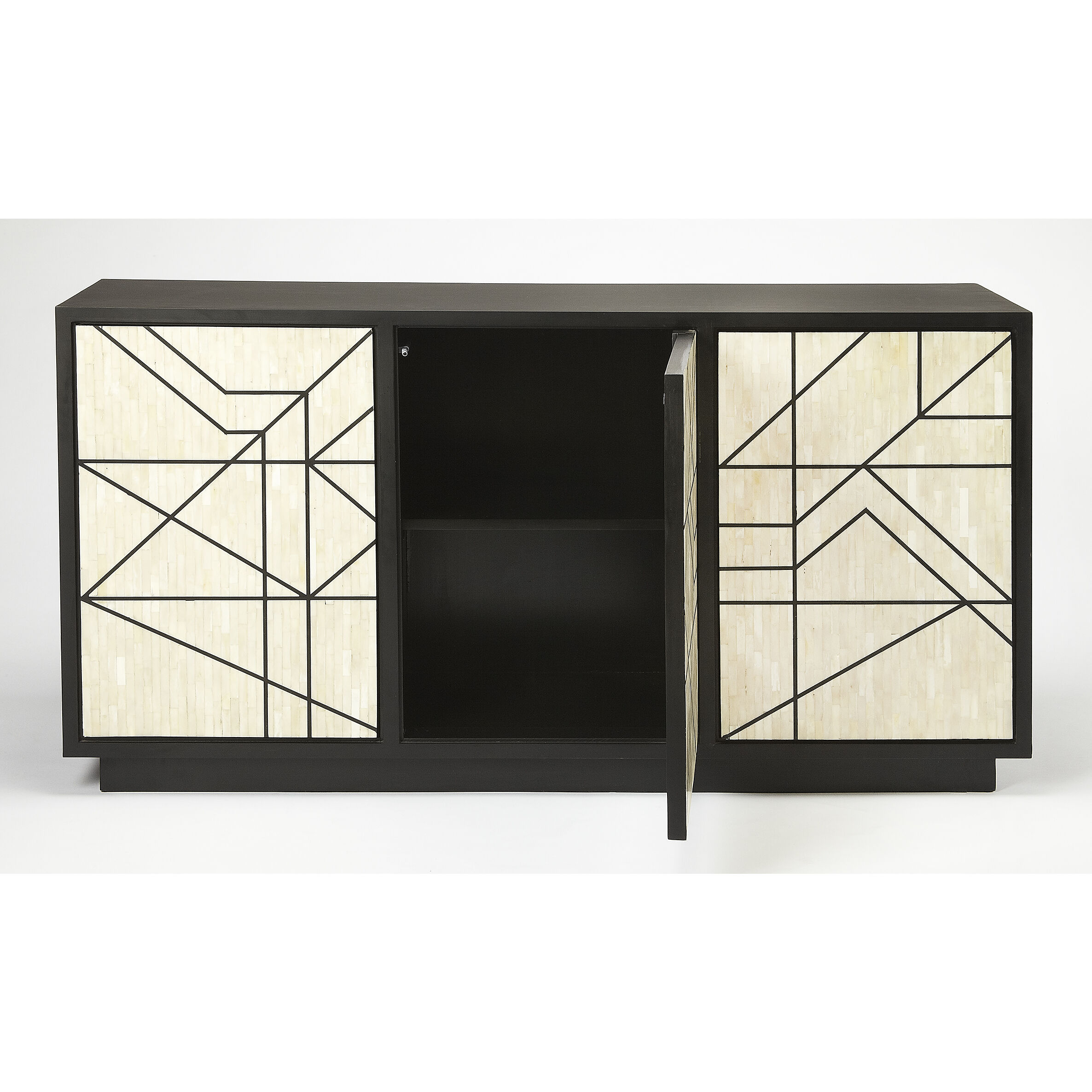 Bone Inlay Greta Bone Inlay Black Bone Inlay Chest/Cabinet