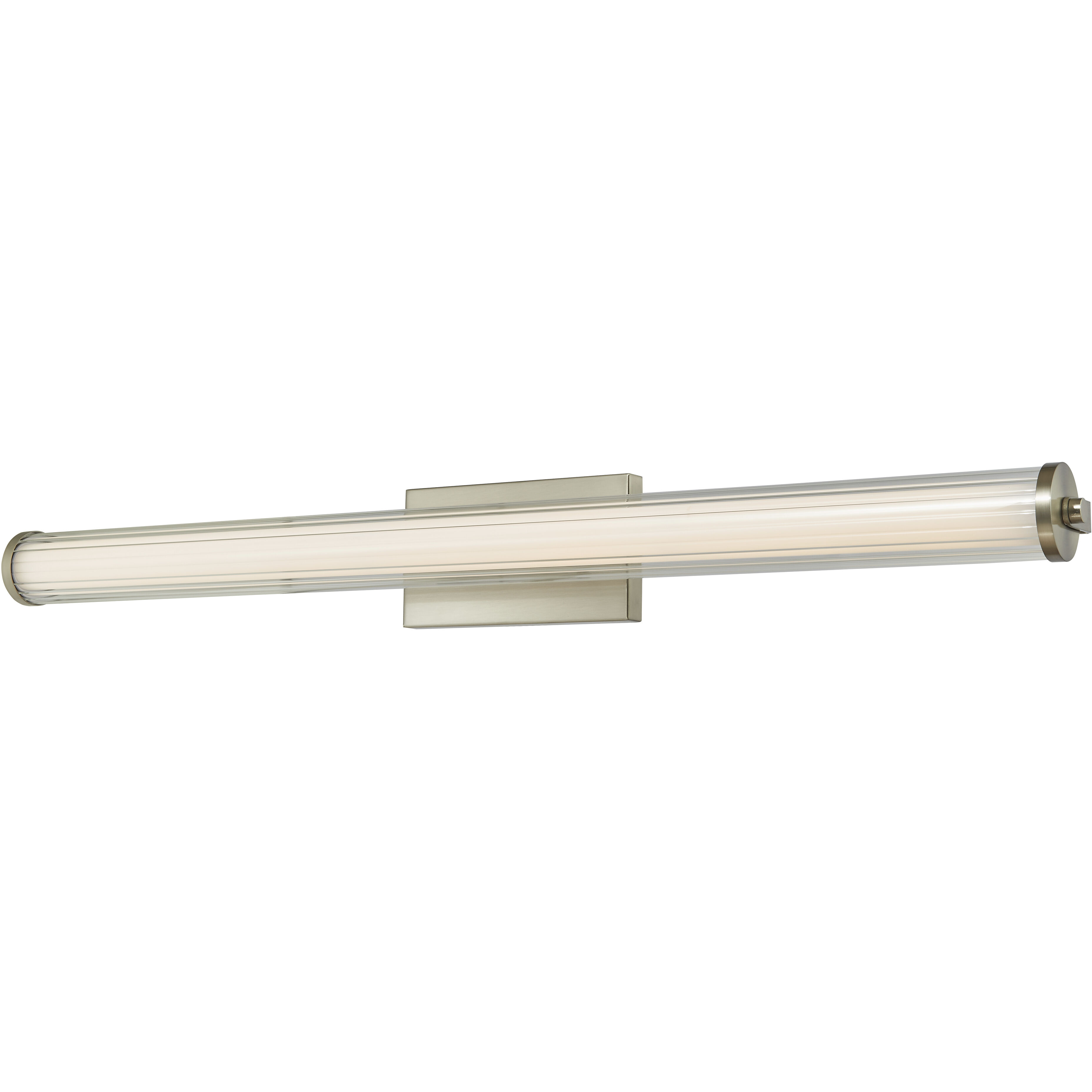 Macie LED 36 inch Brushed Nickel Bath Vanity Light Wall Light