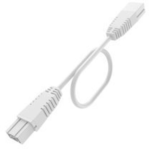 Swivled LED 10 inch White Linear Ceiling Light, Interconnection Cord