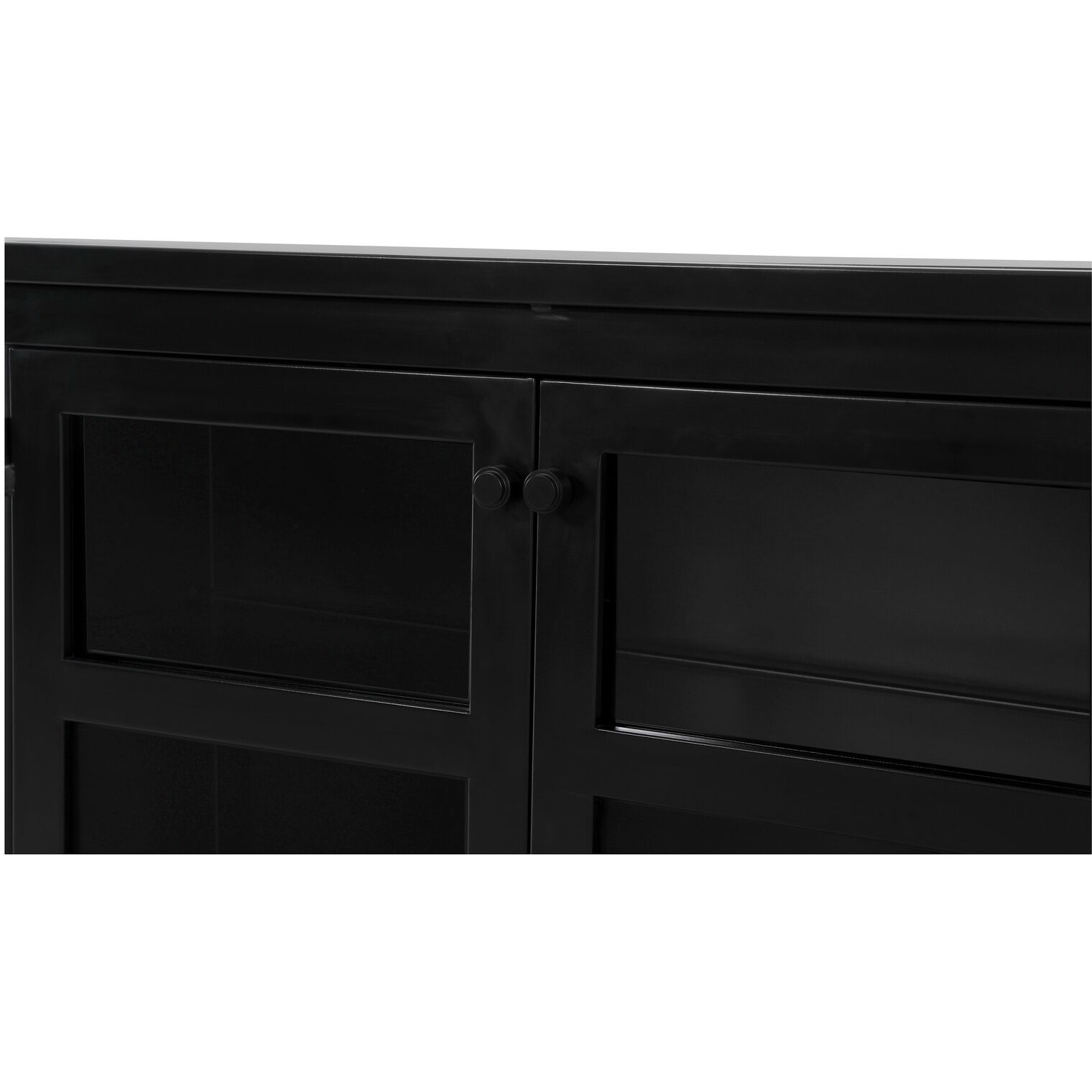 Henry 65 inch Black Media Unit