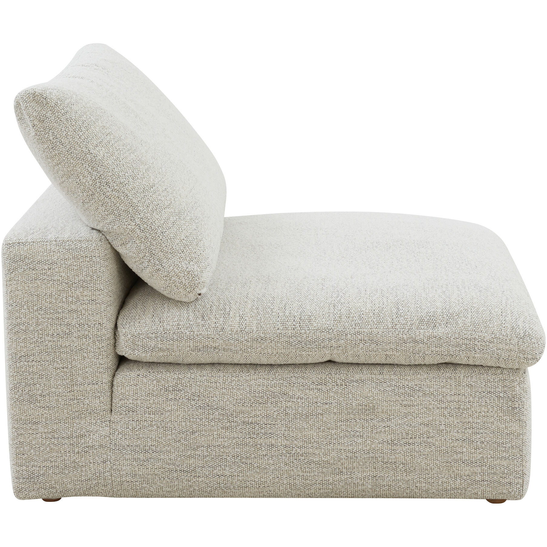 Clay Beige Slipper Chair