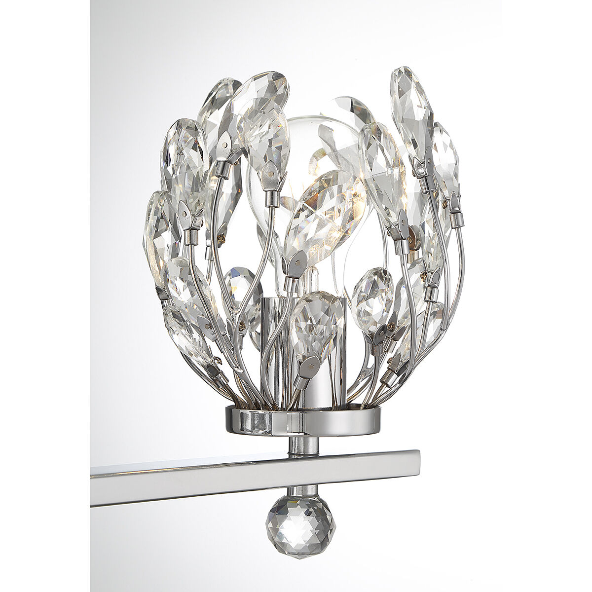 Moreno 3 Light 23.5 inch Polished Chrome Bathroom Vanity Light Wall Light