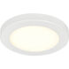 Slim LED 5 inch White Flush Mount Ceiling Light