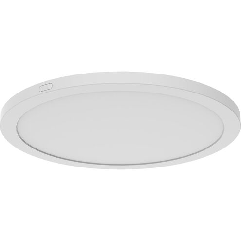 Dehavilland LED Matte White with Non-Magnetic Ring Flush Mount Ceiling Light