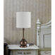 Tapron 25 inch 100 watt Rust Accent Table Lamp Portable Light