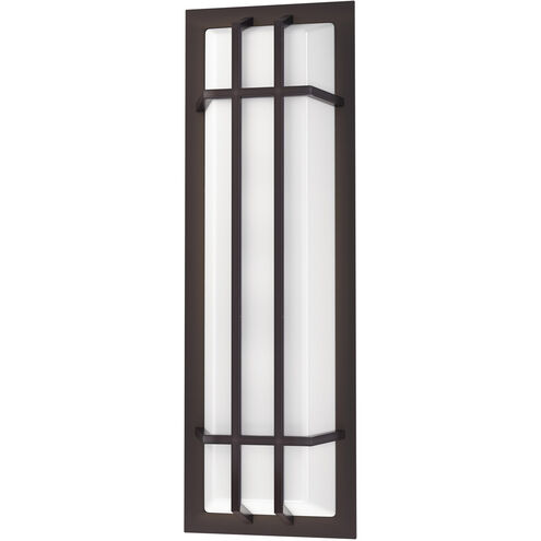 Trilogy LED 26 inch Bronze Outdoor Wall Mount