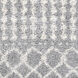 Deluxe Shag 123 X 94 inch Medium Gray Rug in 8 x 10, Rectangle