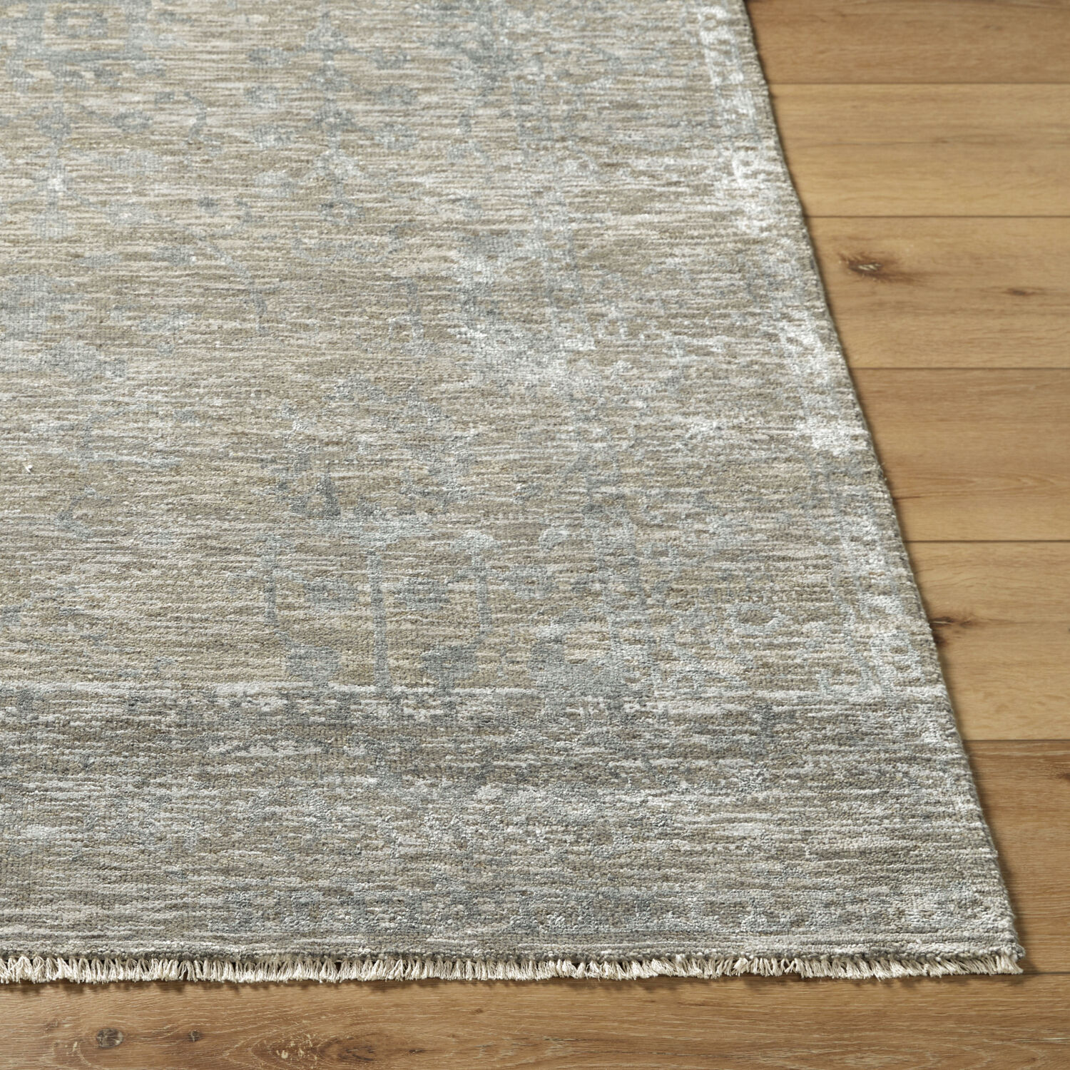 Tabreez 120 X 96 inch Olive Rug, Rectangle
