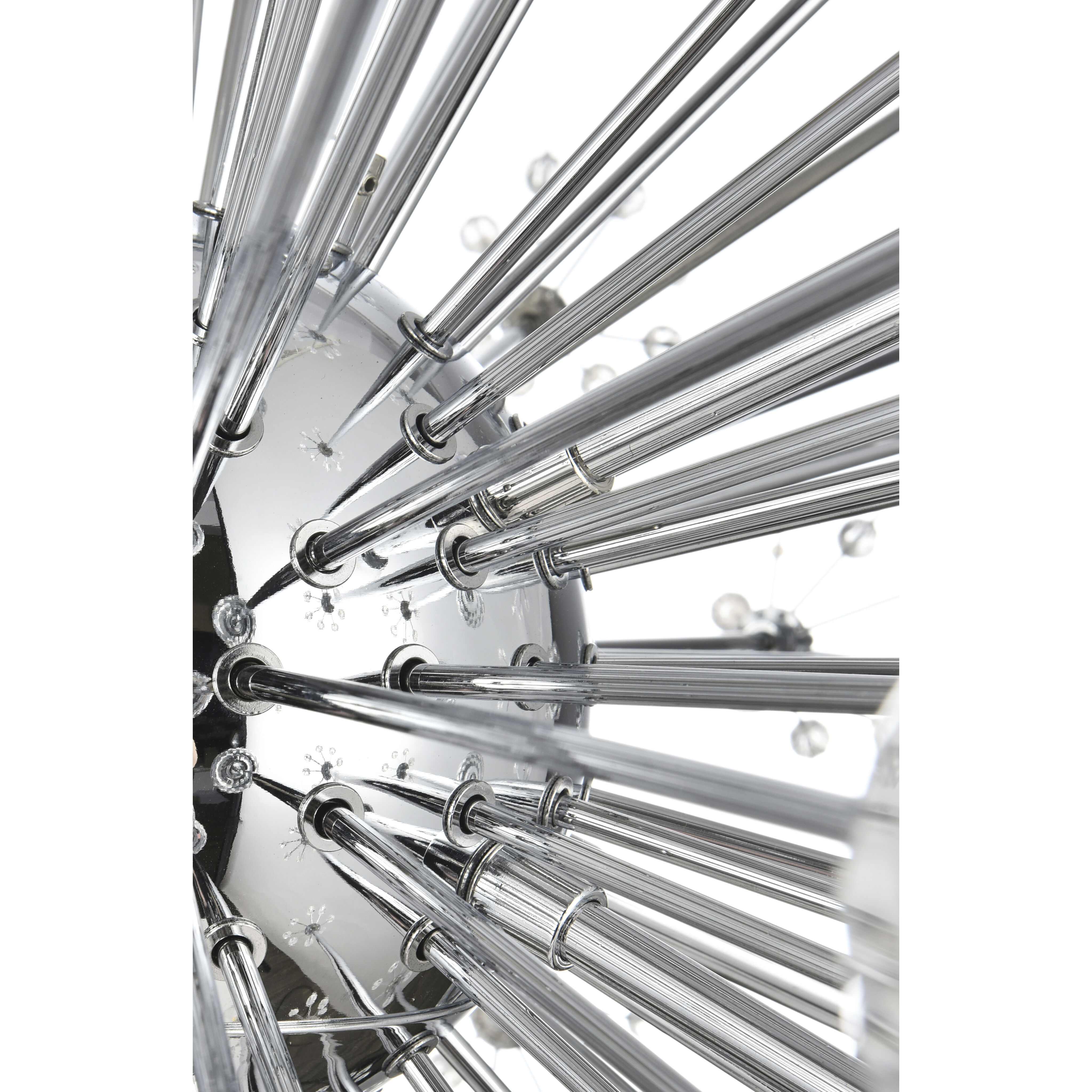 Vera 74 Light 44 inch Chrome Chandelier Ceiling Light