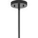 Atwell 5 Light 28 inch Matte Black Chandelier Ceiling Light