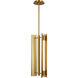 Kelly by Kelly Wearstler Carson LED 9 inch Burnished Brass Pendant Ceiling Light