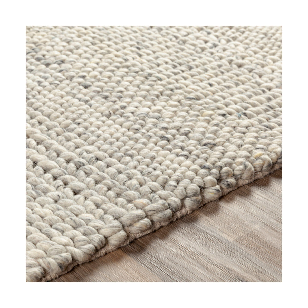 Tahoe 120 X 96 inch Cream Rug in 8 x 10, Rectangle