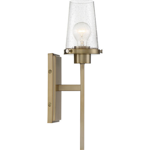Rector 1 Light 5 inch Burnished Brass Wall Sconce Wall Light