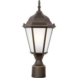 Bakersville 1 Light 17.88 inch Antique Bronze Outdoor Post Lantern