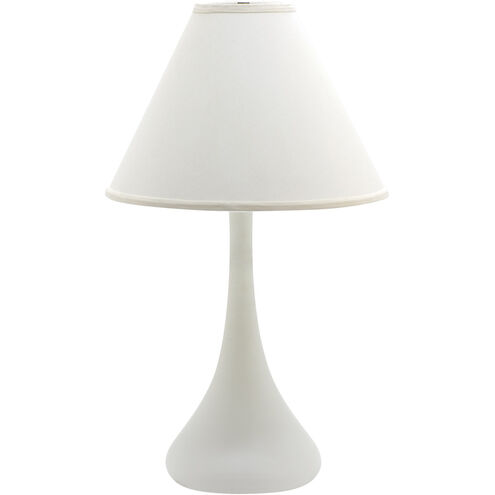 Scatchard 26 inch 150 watt Blue Gloss Table Lamp Portable Light