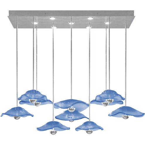 Embark 17 Light 61.75 inch Silver Pendant Ceiling Light