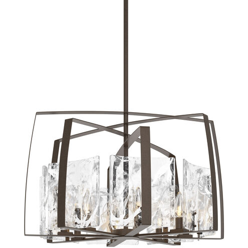 Arc 8 Light 34.4 inch Ink Dining Pendant Ceiling Light