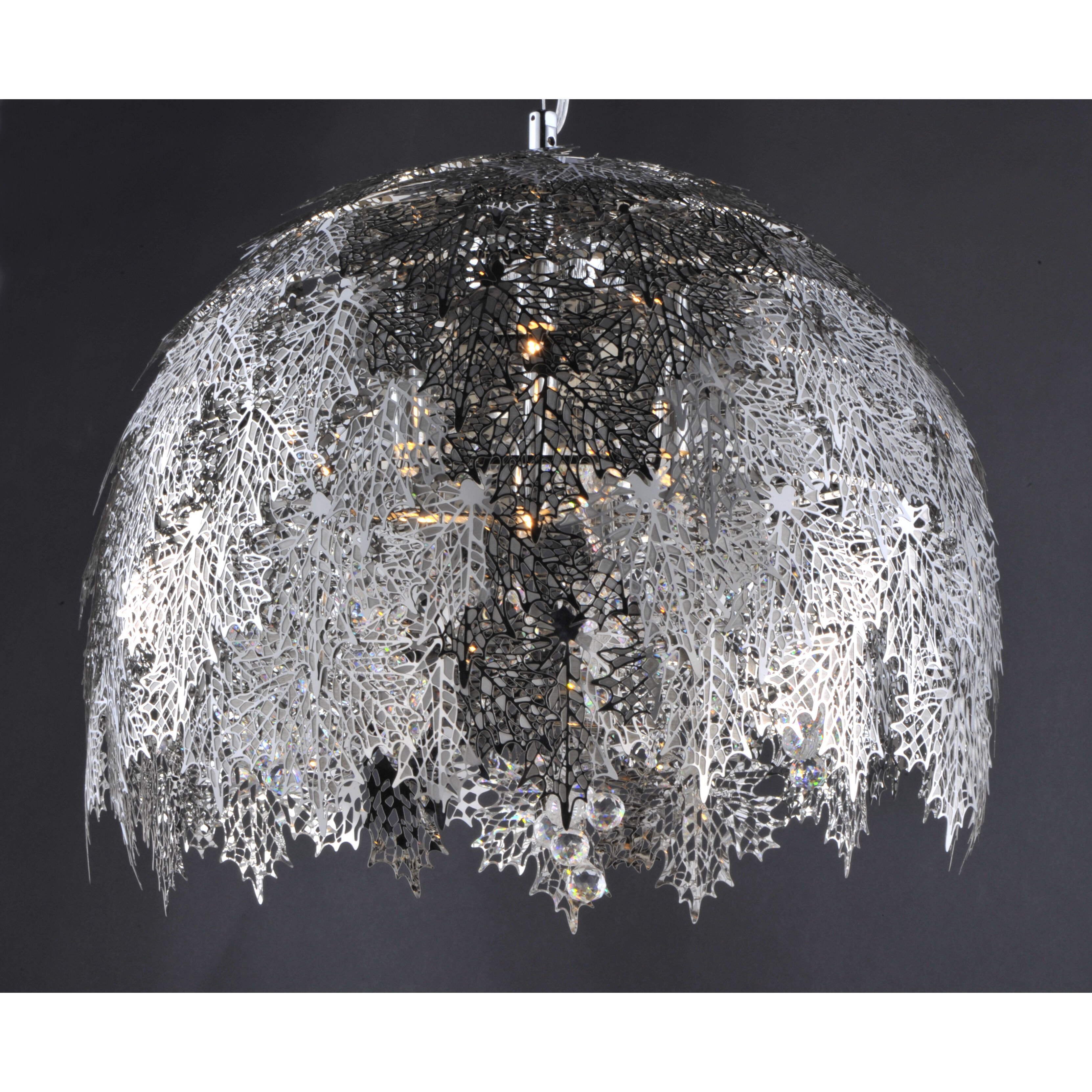 Vineyard 5 Light 20 inch Polished Chrome Single Pendant Ceiling Light