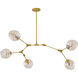 Canada 5 Light 17 inch Gold Chandelier Ceiling Light