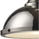 Chadwick 1 Light 13 inch Polished Nickel Pendant Ceiling Light in Incandescent