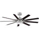 Odyn Custom Matte White Fan Motor, Blades Sold Separately