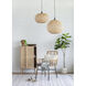 Round Cream Outdoor Planter