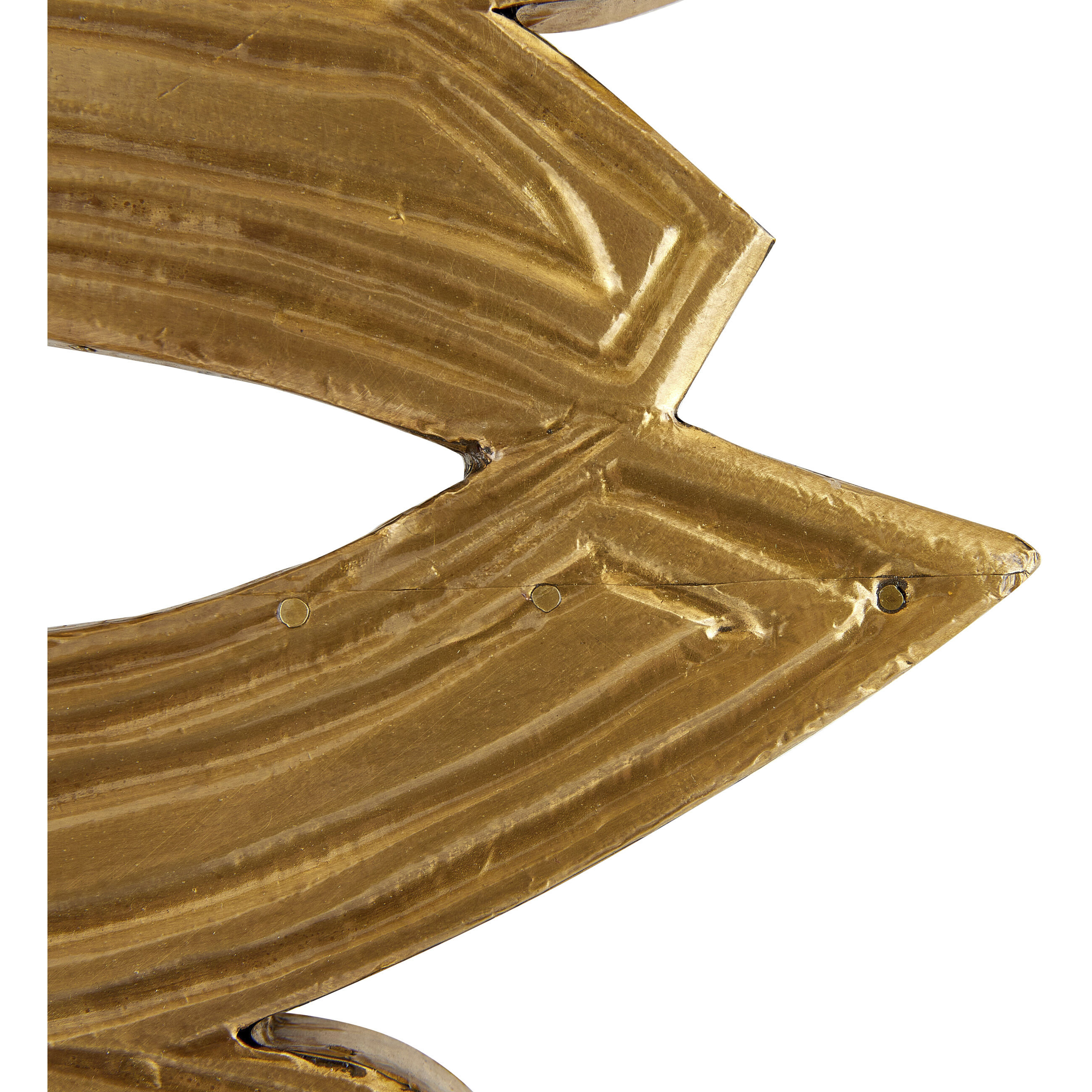 Effie Antique Brass Wall Plaque