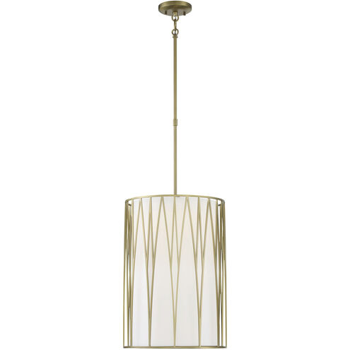 Regal Terrace LED 14 inch Soft Brass Pendant Ceiling Light