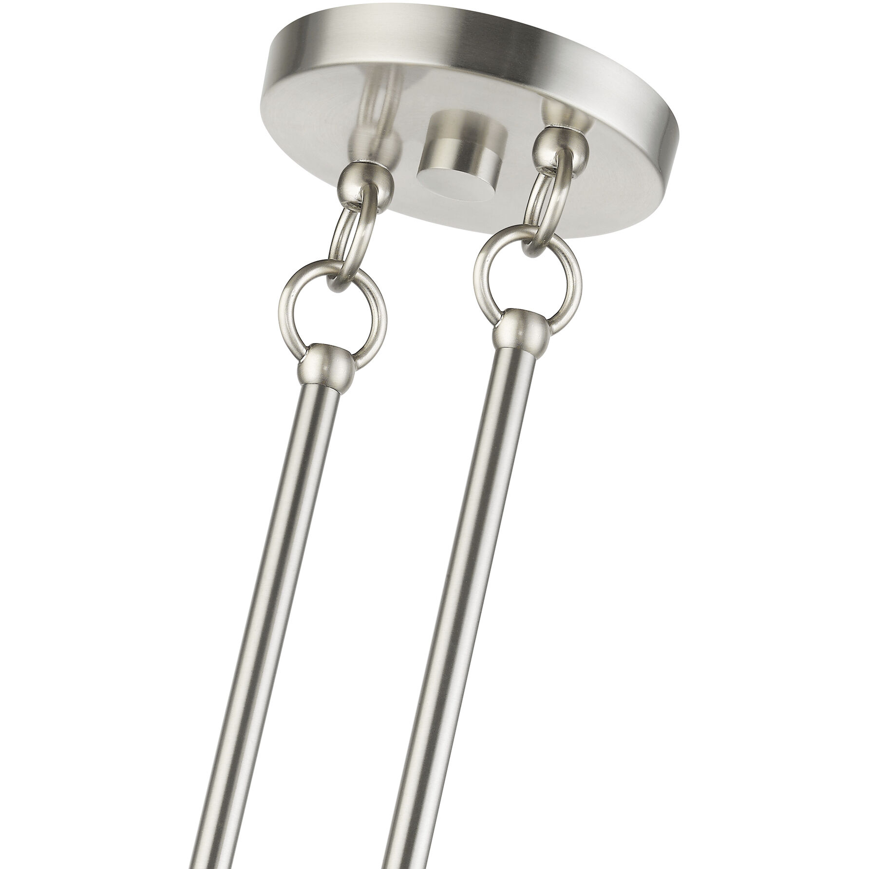 Glendon 3 Light 30 inch Brushed Nickel Linear Chandelier Ceiling Light