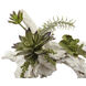 Maline Multi Color Faux Succulents, Set of 4