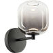 Refrax Wall Sconce Wall Light in Matte Black