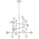 Cadence 18 Light 30 inch Antique White Chandelier Ceiling Light